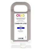 Cartouche d'encre traceur remanufacturable OWA - standard - Bleu - pour CANON PFI-3700 B
