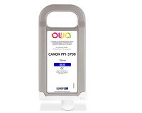 Cartouche d'encre traceur remanufacturable OWA - standard - Bleu - pour CANON PFI-3700 B