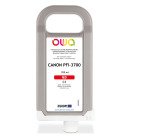 Cartouche d'encre traceur remanufacturable OWA - standard - Rouge - pour CANON PFI-3700 R