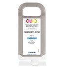 Cartouche d'encre traceur remanufacturable OWA - standard - Cyan Photo - pour CANON PFI-3700 PC