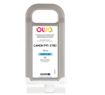 Cartouche d'encre traceur remanufacturable OWA - standard - Cyan Photo - pour CANON PFI-3700 PC