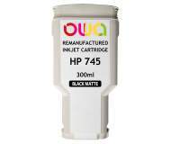 OWA Remanufactured Plotter Ink Cartridge - Standard - Matte Black - for HP 745