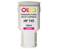 Remanufactured OWA Plotter Ink Cartridge - Standard - Magenta - for HP 745
