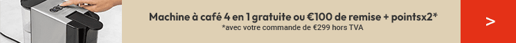Machine à café Princess ou remise de €100, c’est vous qui voyez