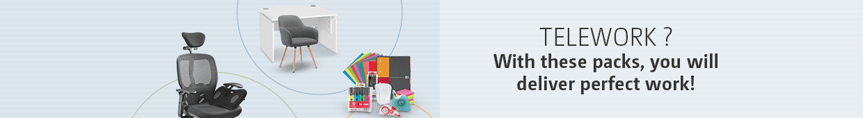 Du télétravail ? Avec ces packs, un succès garanti!