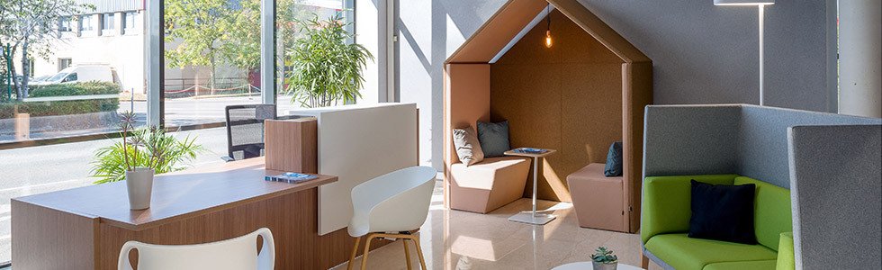 Un bureau cosy comme à la maison