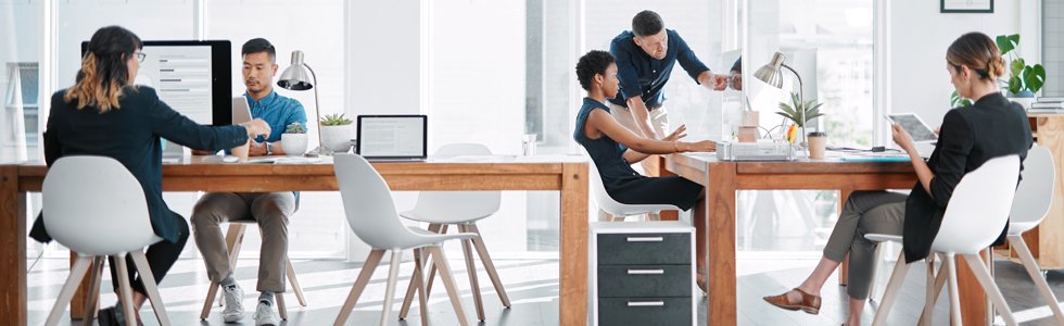 Hoe richt u een open ruimte in als flex office?