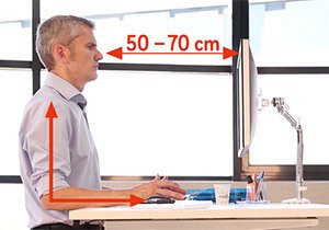 Le bureau assis-debout prévient le mal de dos