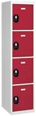 Lockers for public swimming pools