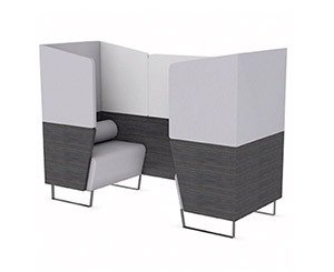 Acoustische zitbank Bruneau Inrichting