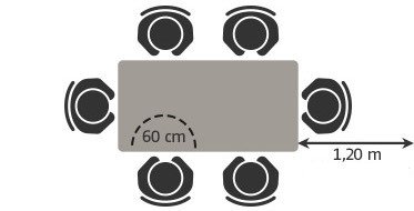 Une table de réunion pour petit espace les distances à respecter