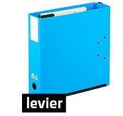 Classeur double capacité à levier
