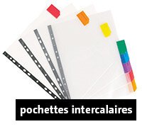 pochettes intercalaires