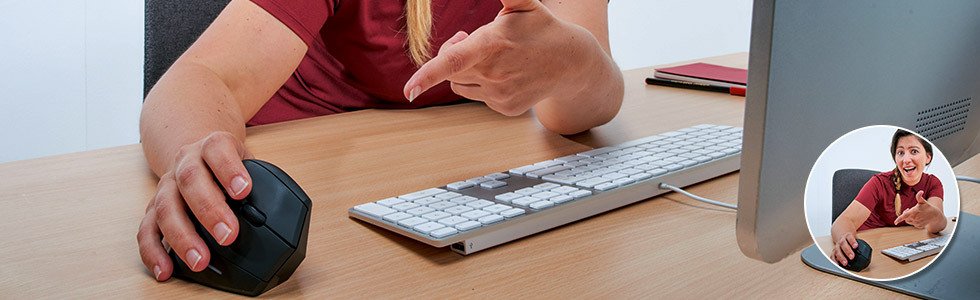 Le test de la souris ergonomique