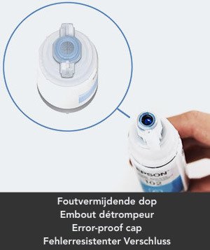 Refill ink bottle with insert cap for ink tank printer 