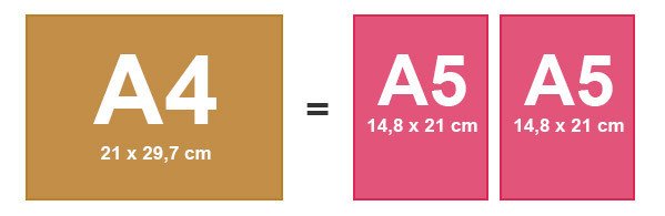 Hoe print u 2 A5 flyers op 1 A4-blad?