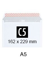 enveloppe format c5 162x229mm