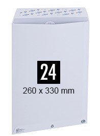 sleeve 24 size 260 x 330 mm 