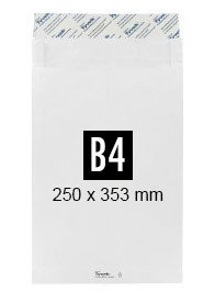 sleeve B4 size 250 x 353 mm 