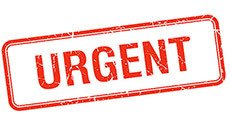 the stamp with standard text