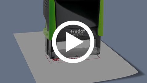 How to create a personalised ink stamp?
