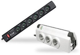 Multi-sockets with lightning and overvoltage protection