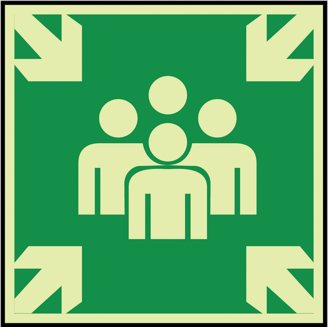 Consignes de sécurité signalétique