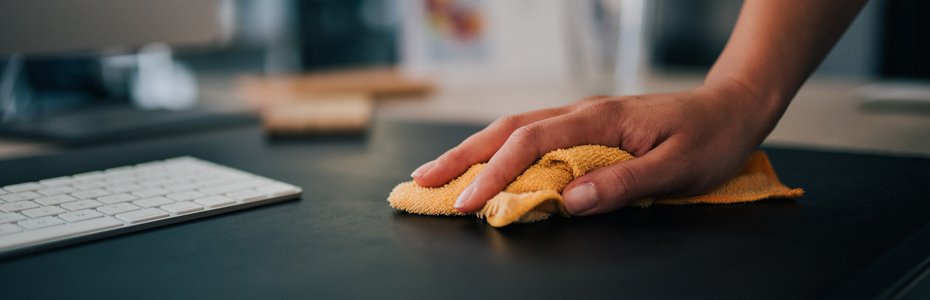 Comment désinfecter et nettoyer un bureau ?