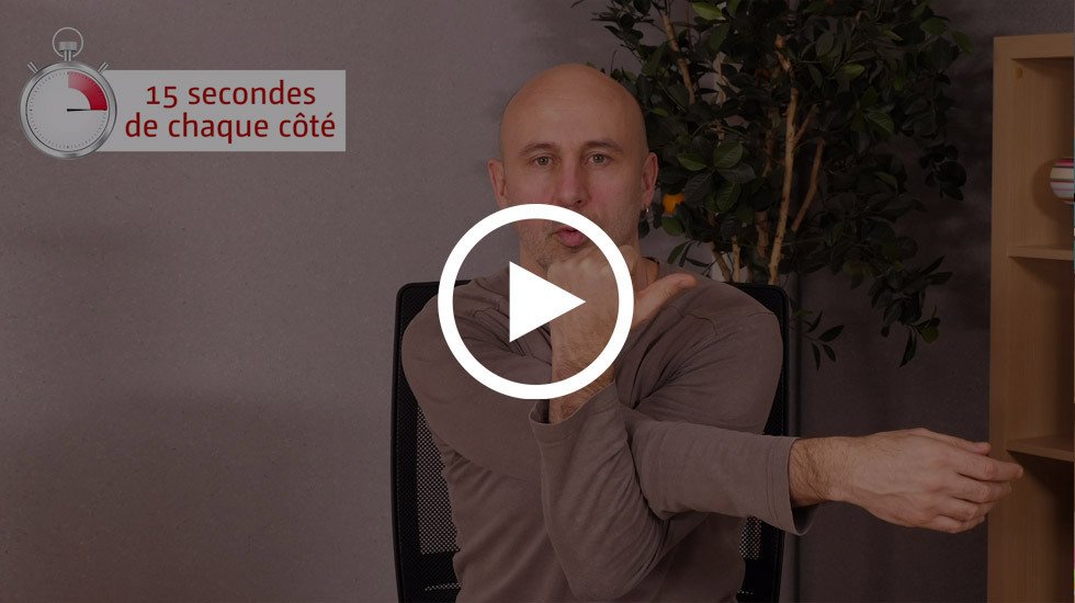 Vidéo tuto étirements épaules, nuque et dos
