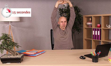 Rug, lendenen en buikspieren strekken