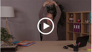 Exercices d'étirements pour le haut du dos et les abdos