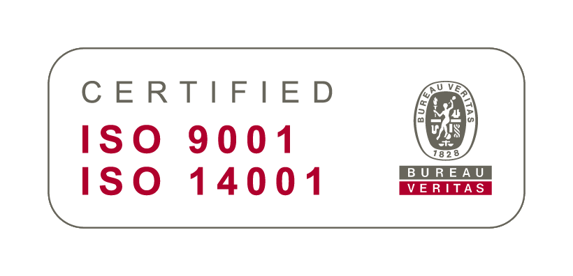 Certificado ISO 9001 y ISO 14001