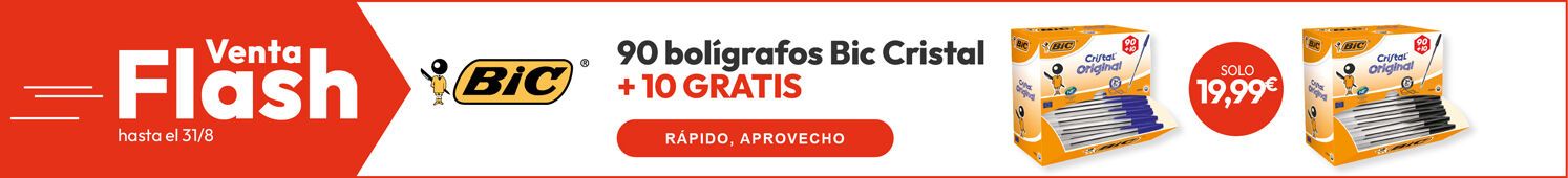 Bic 90 +10 gratis