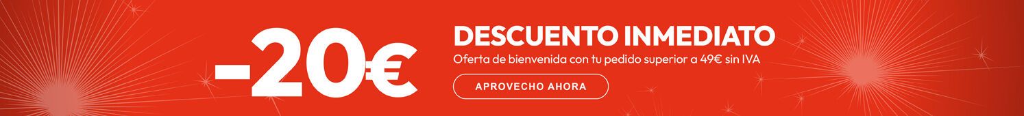 descuento de bienvenida