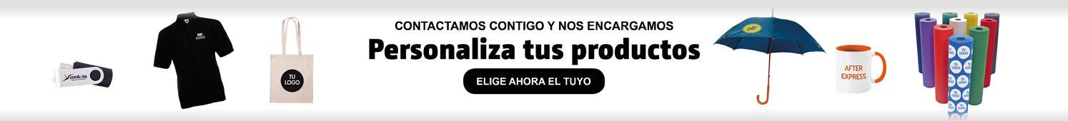 Ofrecemos una extensa gama de productos a personalizar, tarjetas de visita, USB, bolígrafos, camisetas...todo para tu empresa