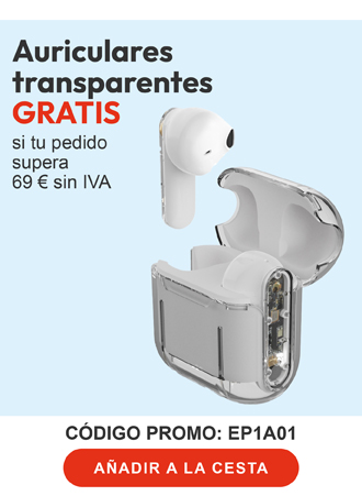 Auriculares transparentes