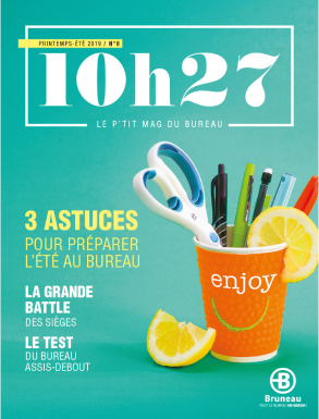 Test bureau assis-debout et accueil nouveau collègue