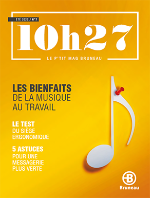 Test bureau assis-debout et accueil nouveau collègue