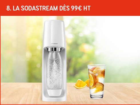 La sodastream d&egrave;s 99&euro;