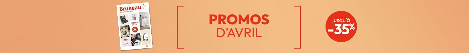 Promos d'avril Jusqu'à -35%