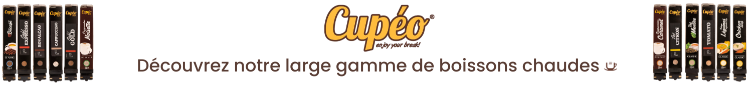 Cupéo Découvrez notre large gamme de boissons chaudes
