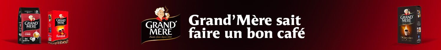 Grand'Mère sait faire un bon café