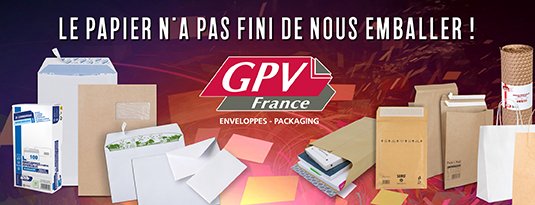 GPV France  Enveloppes, packaging Le papier n'a pas fini de nous emballer !