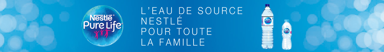 L'eau de source Nestlé pour toute la famille