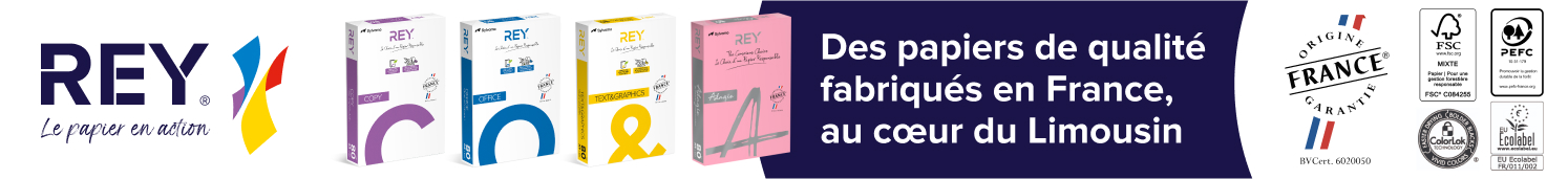 Rey Des papiers de qualité, fabriqués en France, au cœur du Limousin
