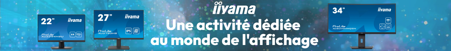 iiyama une activité dédiée au monde de l'affichage