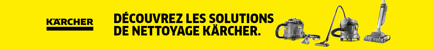 Découvrez les solutions de nettoyage Karcher.
