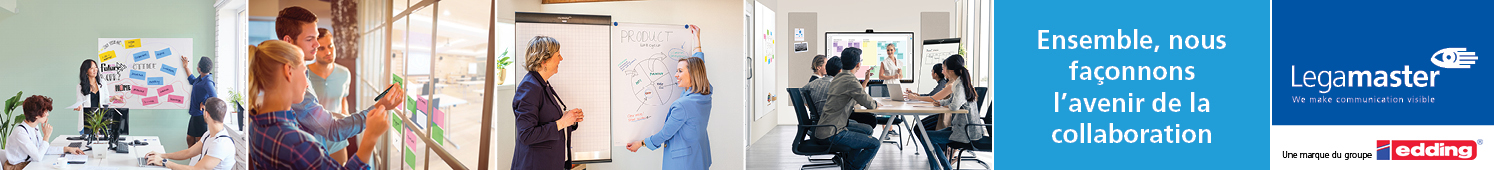 Legamaster : ensemble, nous façonnons l'avenir de la collaboration
