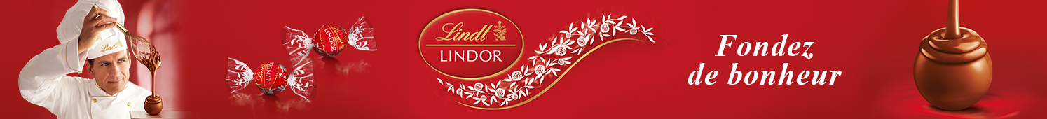 Lindt Lindor Fondez de bonheur