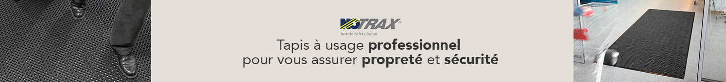 Notrax : tapis à usage professionnel pour vous assurer propreté et sécurité